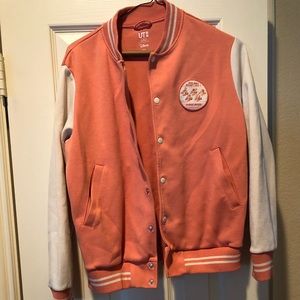 Disney peach and cream Sz 13 kids jacket.